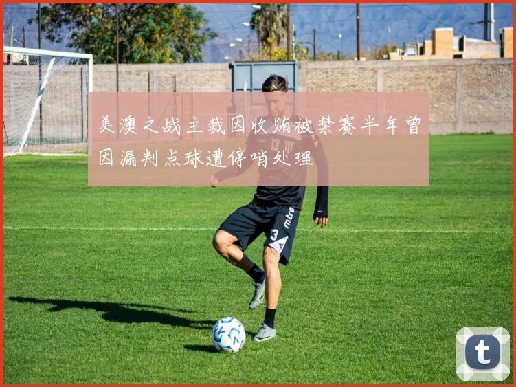 美澳之战主裁因收贿被禁赛半年曾因漏判点球遭停哨处理